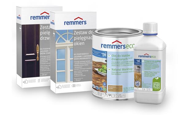 Remmers - Zestaw profesjonalnych środków do pielęgnacji drewna